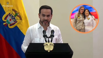 Cielo Rusinque, ahora magistrada del CNE, explicó qué lucía en la solapa durante su posesión junto a Abelardo de la Espriella: “No tenemos tigres”
