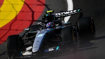 Antonelli también lidera unos Libres 3 marcados por los accidentes de Hamilton y Bearman