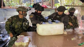 Según informaron las autoridades, en