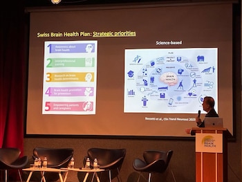 Claudio Bassetti resaltó el valor de la cooperación entre disciplinas para diseñar planes nacionales de salud cerebral efectivos y sustentables