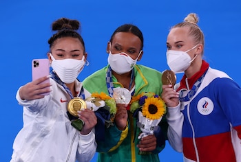 Sunisa Lee, Rebeca Andrade