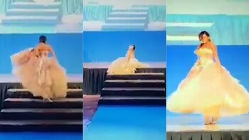 La secuencia de la caída