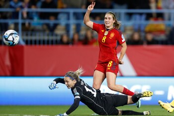 La delantera de España Mariona