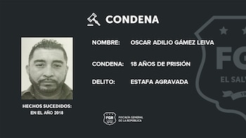Este fue el anuncio de la condena de la Fiscalía General de la República en mayo de 2025.