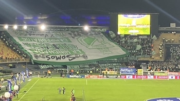 La hinchada de Atlético Nacional