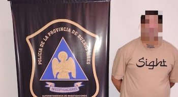 El hombre fue detenido en