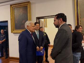 Barón agradeció la distinción y reafirmó su compromiso con la cultura y los artistas del país - crédito @jorgebarontv/ Instagram