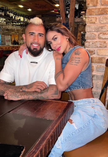 Arturo Vidal ha visitado Colombia