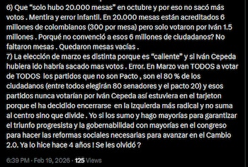 Roy Barreras aseguró que el