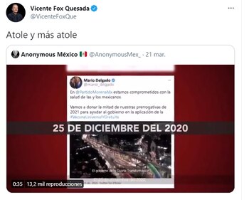 No es la primera vez