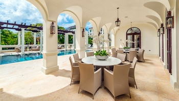 La mansión dispone de una