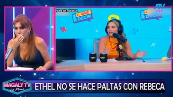 Ethel Pozo entiende elogios de Rebeca Escribens a Janet Barboza: “Esa era yo antes”