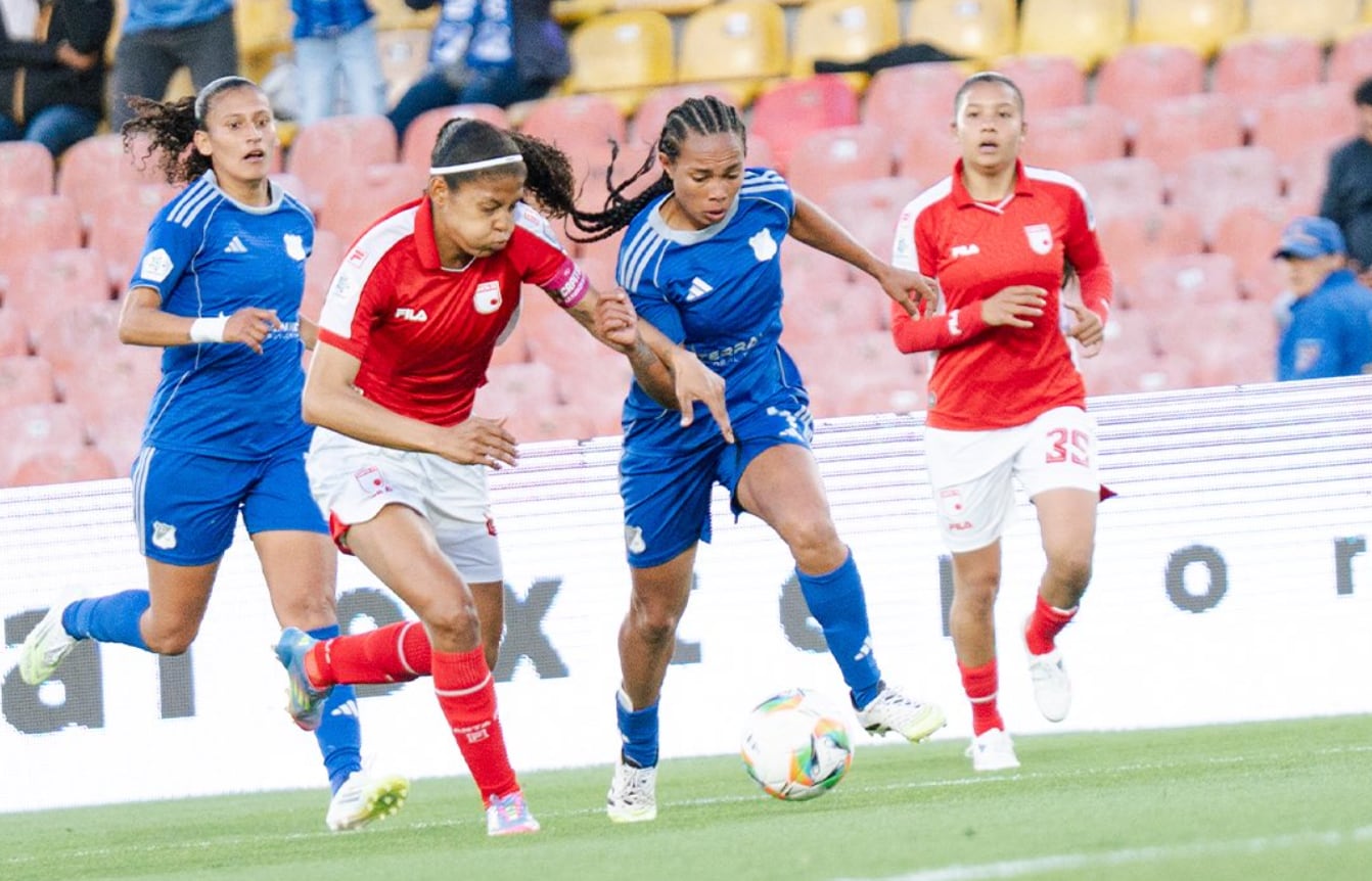 Santa Fe recibe a Millonarios en la ida de las semifinales en la Liga Femenina - crédito Millonarios FC