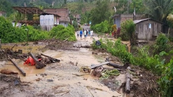24 provincias en alerta roja por posible activación de quebradas