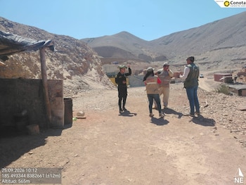 La DDC Ica registró remoción de terreno, apertura de dos vías y estructuras asociadas de forma aparente con actividades mineras en Bogotalla–Tulin. Difusión