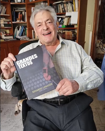 Eduardo "Don Lama" Lamazón fue amante de la literatura, los vinos y el boxeo (IG/ @eduardo_lamazon_don_lama)