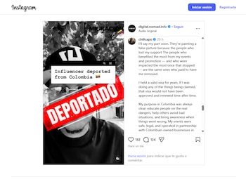 - crédito Captura de Pantalla Instagram