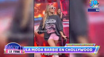 Alejandra Baigorria también se vistió