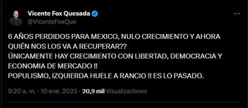 Asi fue como el expresidente