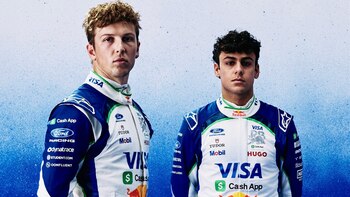 Liam Lawson y Arvid Lindblad,