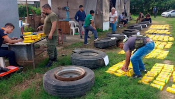 Tras secuestrar 425 kilos de