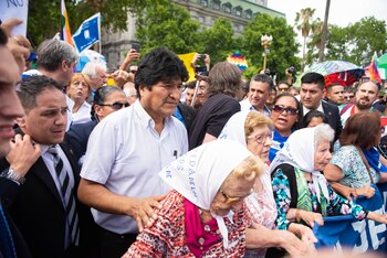 Muchas personas se acercaron a