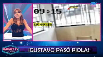 Gustavo Salcedo: Fiscalía dispone archivo de denuncia por presunto reglaje, acoso y homicidio en grado de tentativa. Captura: Magaly TV La Firme.