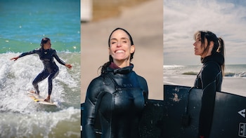 Los días de surf de María Susini en medio de su nueva vida alejada de Facundo Arana: “Más olas, más diversión”