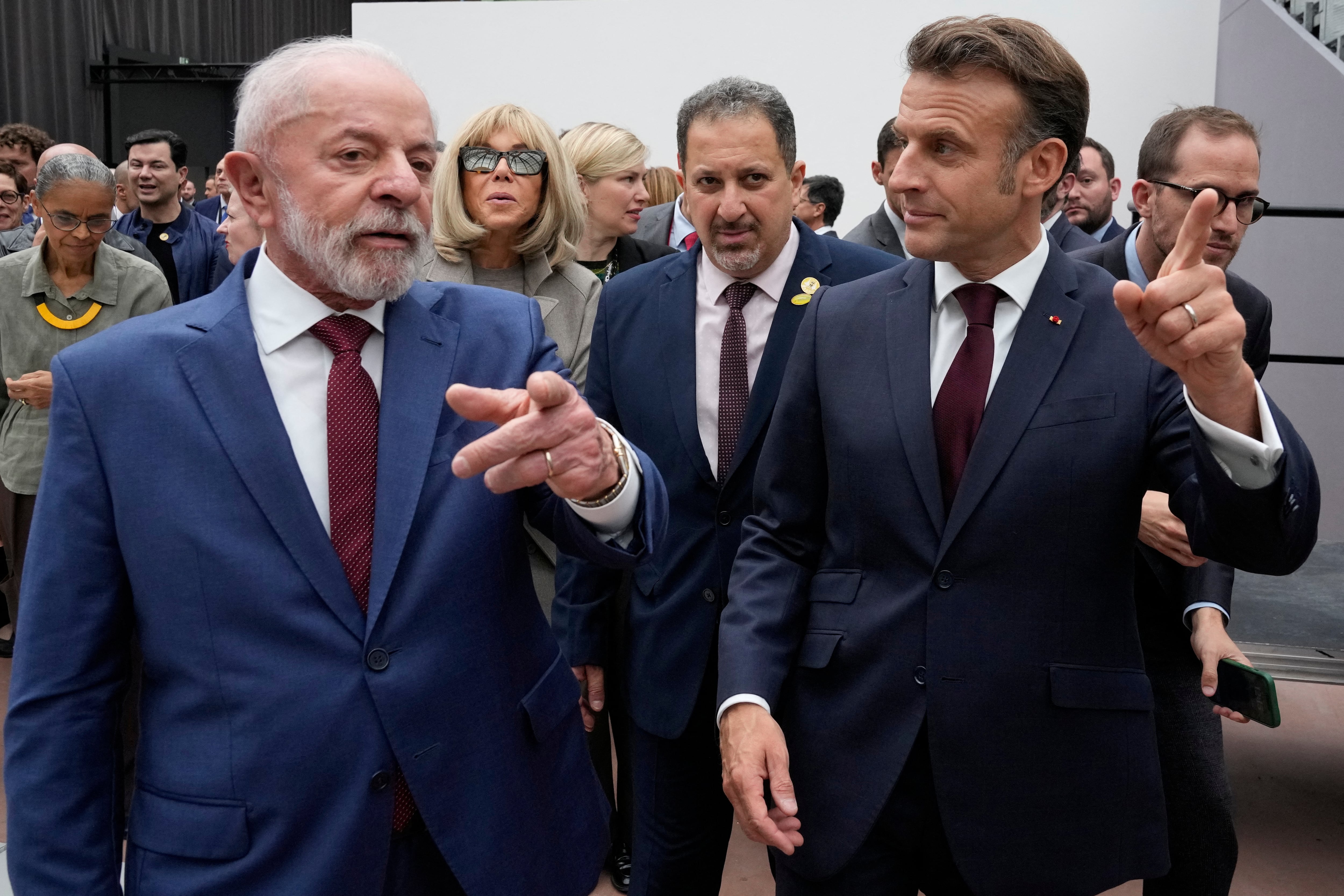 El principal punto de ruptura entre Lula y Macron sigue siendo el acuerdo entre la Unión Europea y el Mercosur (Michel Euler/Pool vía REUTERS)