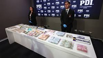 Desbarataron en Chile una banda