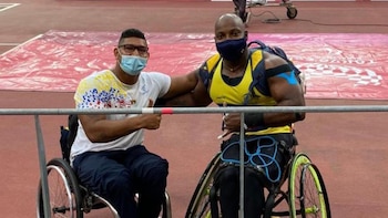 Medallista paralímpico reclamó a los