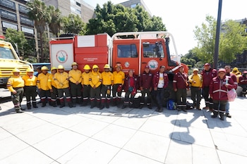 La estrategia contempla la limpieza de maleza en suelo de conservación para reducir el material combustible antes de la temporada crítica. (Gobierno de la CDMX)