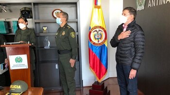 El mayor general Mariano Botero