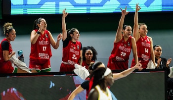 Después de conseguir par de victorias consecutivas en lo que va del torneo, la selección mexicana sigue soñando con alcanzar un lugar en Los Ángeles 2028. (MexBasquet)