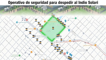 La despedida al Indio Solari: cómo será el operativo de seguridad en Parque Domínico