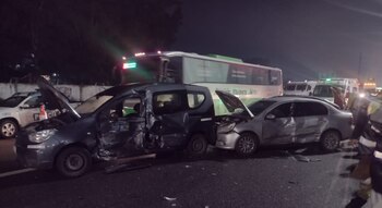 Un total de 17 autos