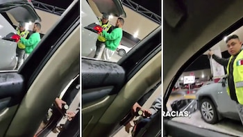 El oficial permitió el ingreso