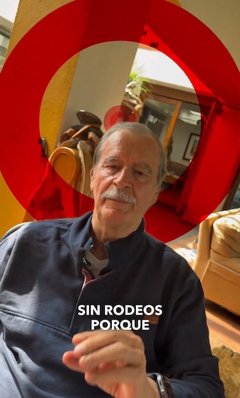 Vicente Fox emitió un mensaje