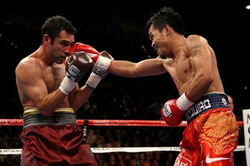 Pacquiao defeated De la Hoya