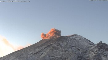 El Popocatépetl registró 125 exhalaciones