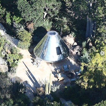 La cápsula lunar, fiel reproducción