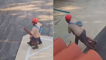 Intento de secuestro de una adolescente de 13 años a plena luz del día en Miramar: el video de la huida