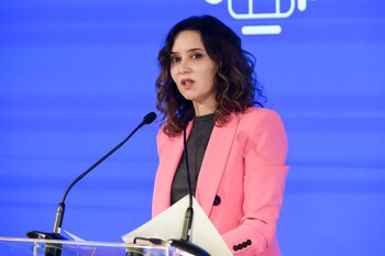 Ayuso en un acto reciente (Gustavo Valiente - Europa Press)