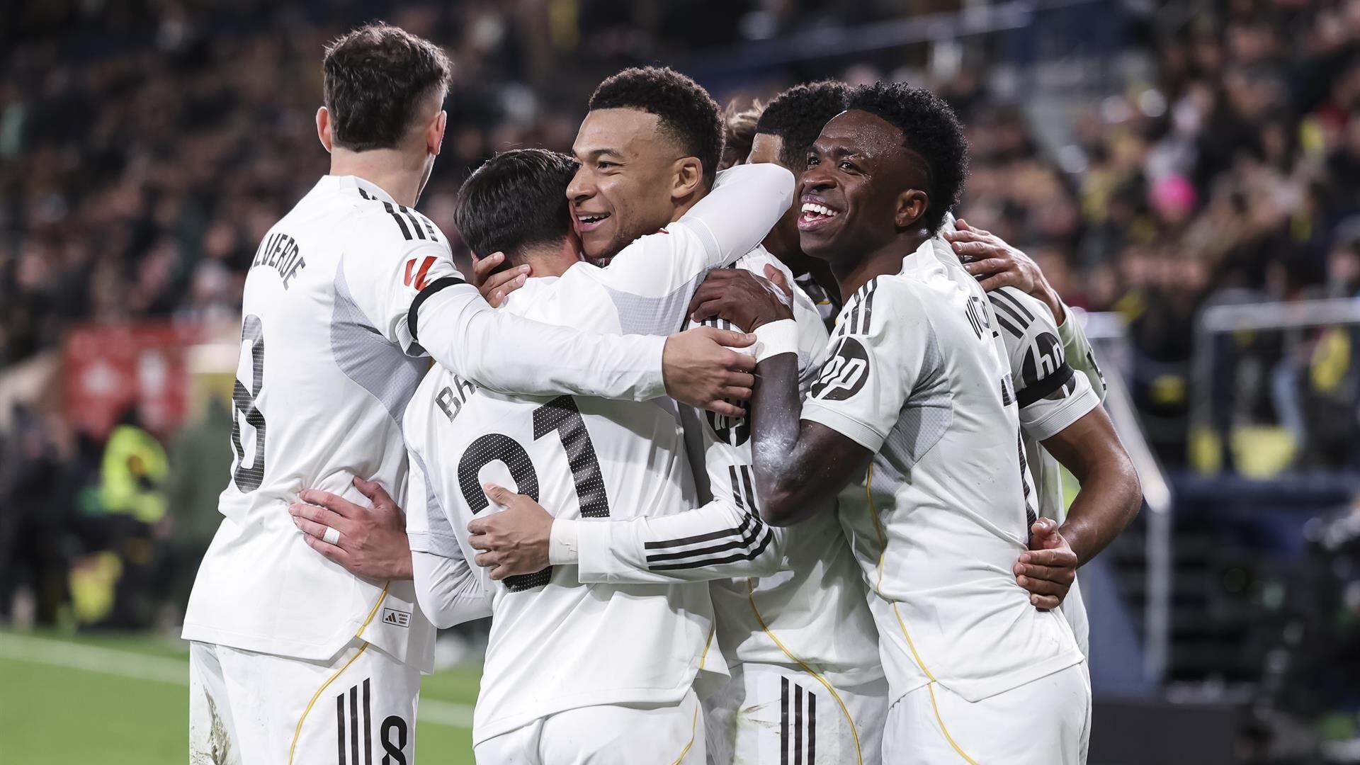 Los jugadores del Real Madrid (Europa Press)