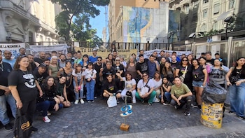 Sobrevivientes de Cromañón en la