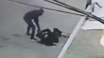 El impactante video de una