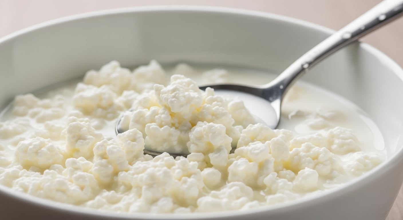 El queso cottage ofrece proteínas, calcio y vitamina B12 dentro de una alimentación equilibrada. (Imagen Ilustrativa Infobae)