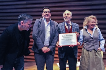 Reconocimiento como Personalidad Emérita de la Cultura al señor Luis Brandoni