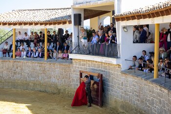 Mario Vargas Llosa junto a