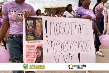 El pueblo entero pide justicia e intervención de las autoridades - crédito Alcaldía De Clemencia / Facebook